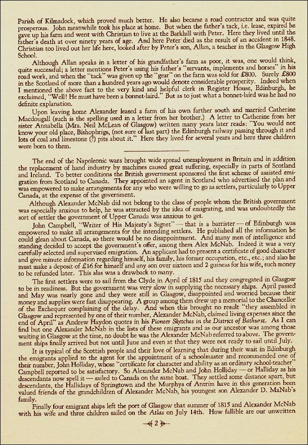 Descendents of Alexander & Katherine McNab - Page 2